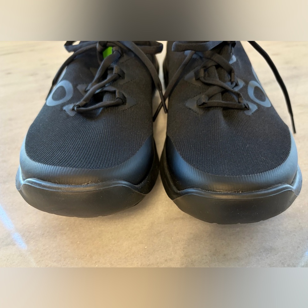 OOFOS Oomg men’s Recovery sneakers in black size 11 - Picture 7 of 11